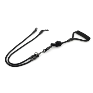 Alternative view of Dual Dog Leash with Tangle Resistant Split Design and Comfort Grip