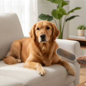 Pet Hair and Lint Remover Brush with Double Sided Cleaning Surface
